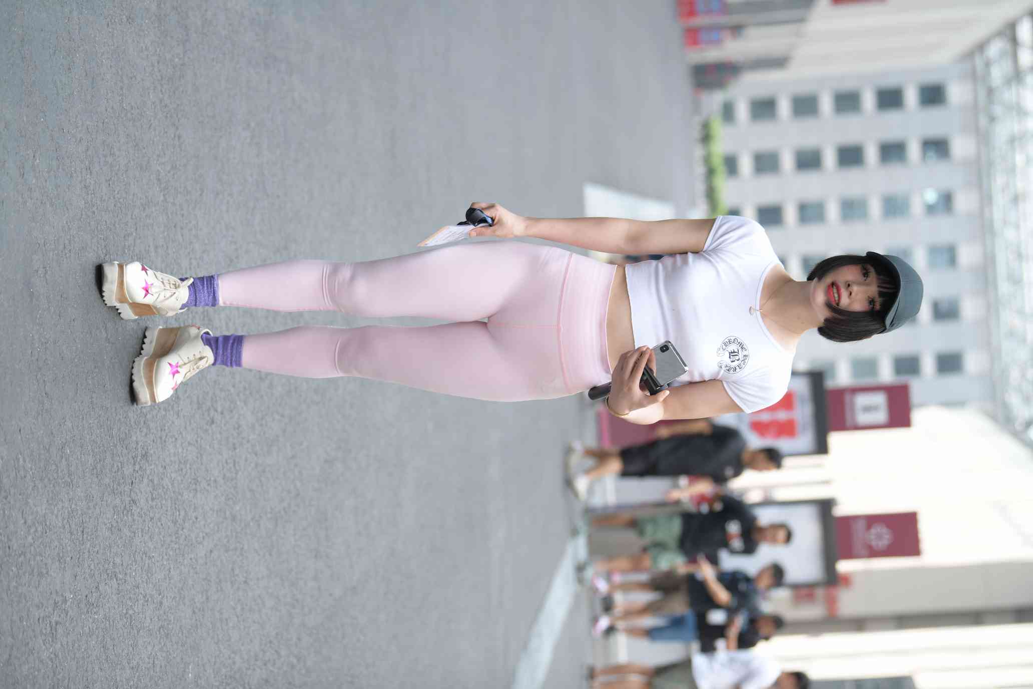 图片[2]-短发鸭舌帽时尚女生【102P】04022-思小愿