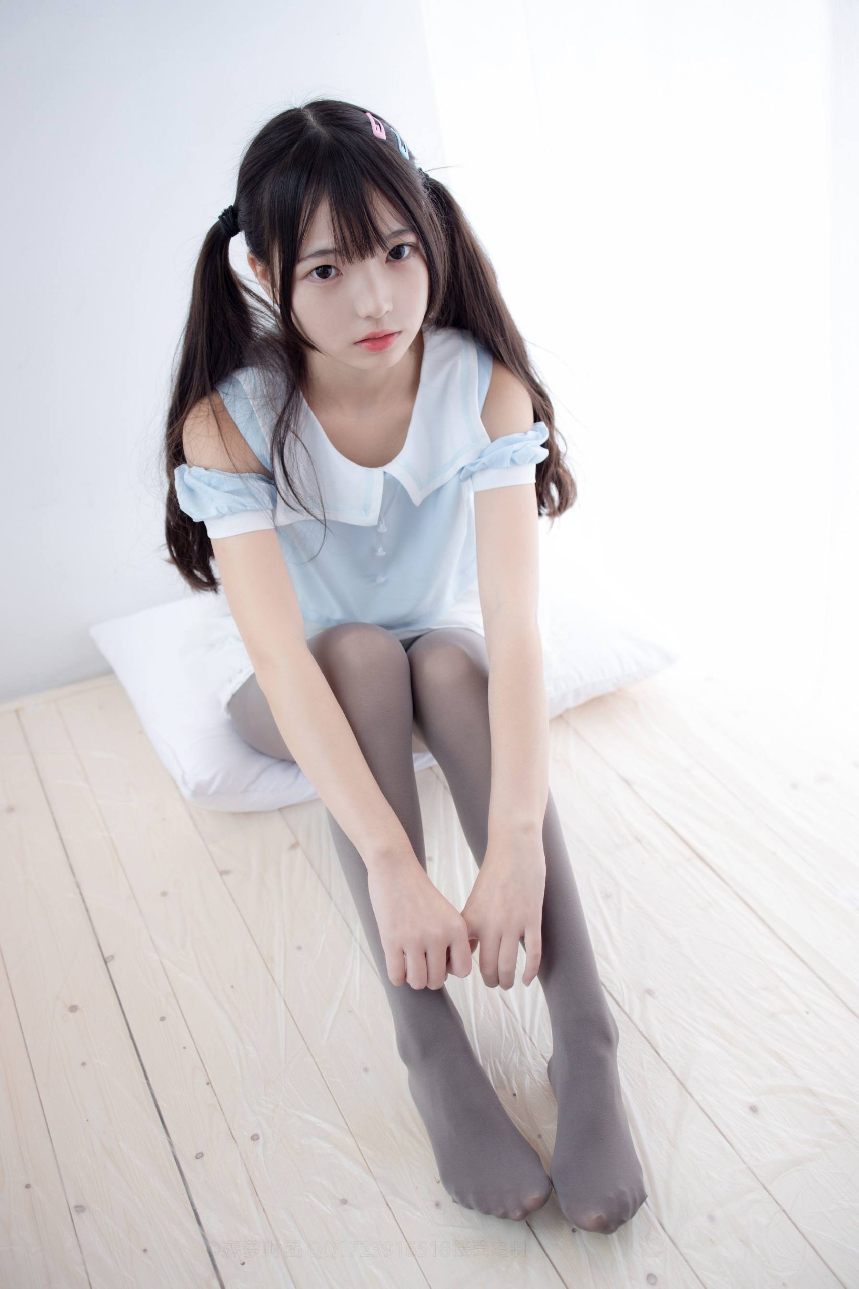图片[3]-超级甜美的灰丝小姑娘【86P】20005-思小愿