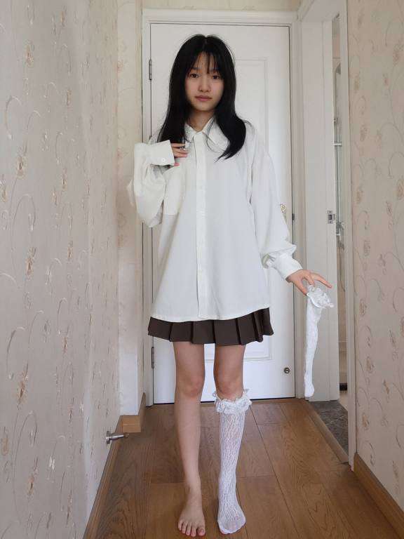 百褶裙可爱又大方的小姑娘【122P】20002-思小愿