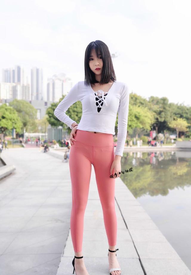 图片[2]-粉色瑜伽裤年轻女孩 J1311 417P17V-14.9GB-思小愿