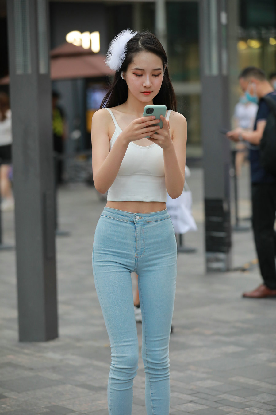 图片[3]-非常漂亮的牛仔裤女孩 J2144 98P1V-1.92GB-思小愿
