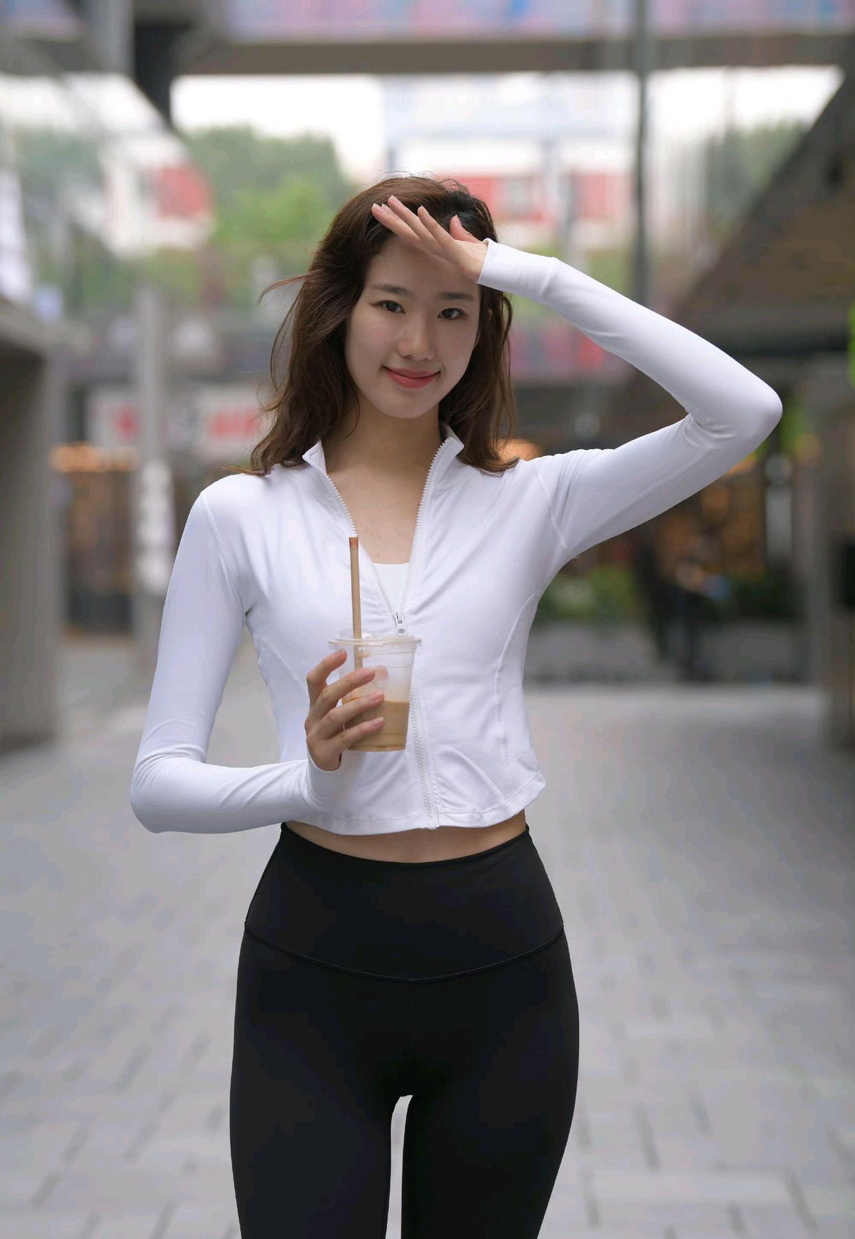 图片[4]-像刘亦菲的黑色瑜伽裤女孩J2237 340P1V-14.8GB-思小愿
