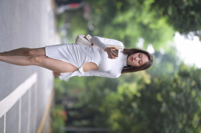 非常精致的侧边裙姑娘，忒好看了！【299P】00017-思小愿