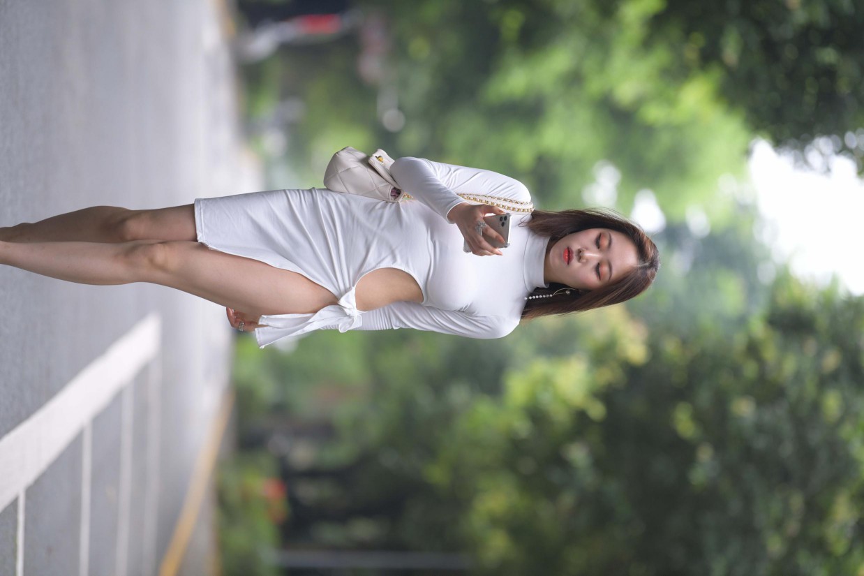 图片[4]-非常精致的侧边裙姑娘，忒好看了！【299P】00017-思小愿