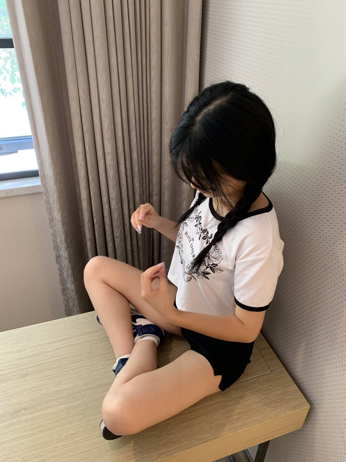图片[4]-调皮的白袜女孩【149P】20017-思小愿