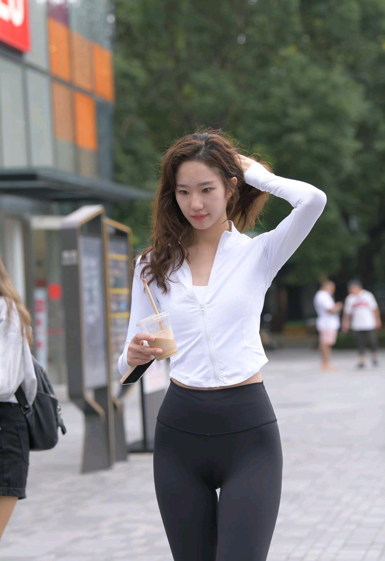 图片[5]-像刘亦菲的黑色瑜伽裤女孩J2237 340P1V-14.8GB-思小愿