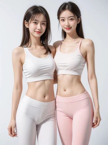 图片[18]-AI瑜伽裤清纯妹子系列图-思小愿