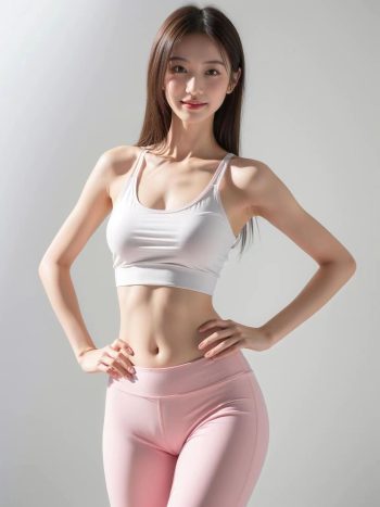 图片[17]-AI瑜伽裤清纯妹子系列图-思小愿