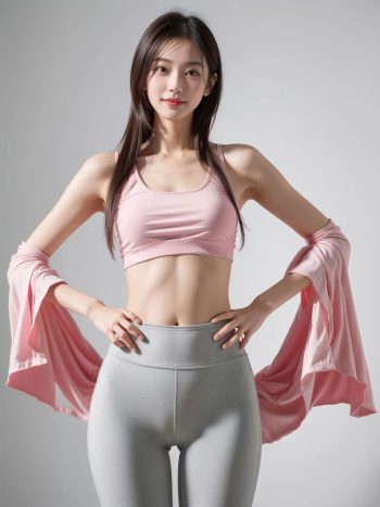 图片[8]-AI瑜伽裤清纯妹子系列图-思小愿