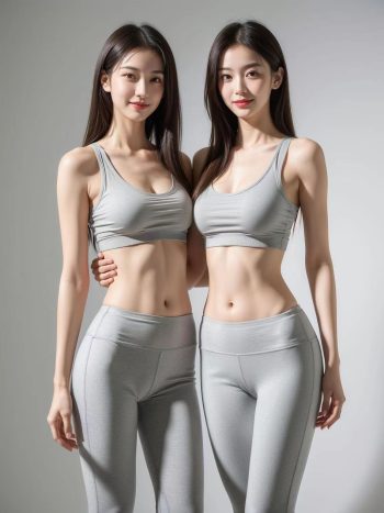 图片[9]-AI瑜伽裤清纯妹子系列图-思小愿